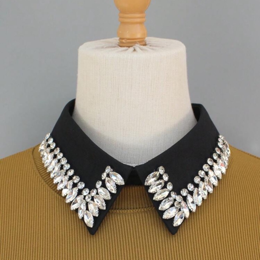 💎 Embellished Dickey Collar 💎